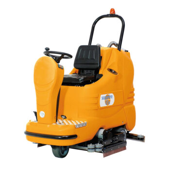 sapphire 85s- industrial sweeping and cleaning machine with scrubber