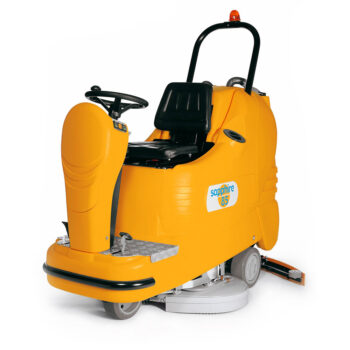 sapphire 85- industrial floor scrubber machine for cleaning
