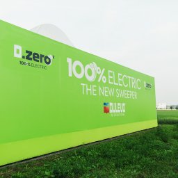 Dzero2-Zero CO2 emissions- Electric Road Sweeper
